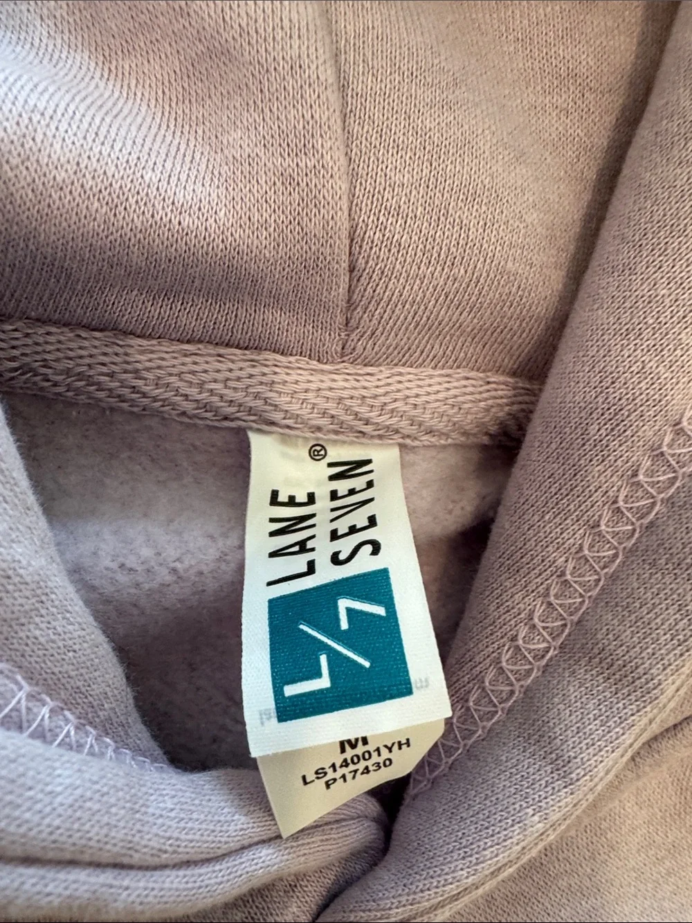Kids Lavender Hoodie Sweatshirt with Subtle Flag Logo